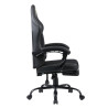 Fotel obrotowy gamingowy - czarny FB40-FX
