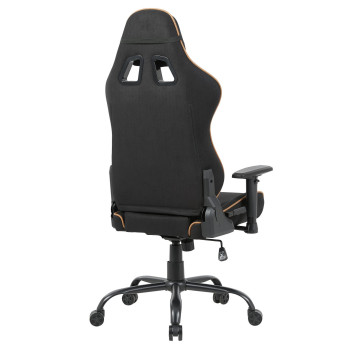 Fotel obrotowy gamingowy - czarny FB41-FX