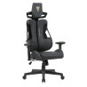 Fotel obrotowy gamingowy - czarny FB42-FX
