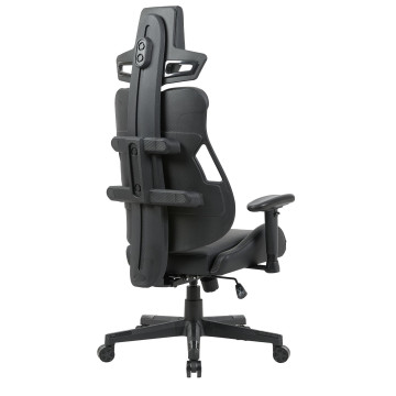 Fotel obrotowy gamingowy - czarny FB42-FX