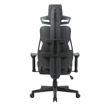 Fotel obrotowy gamingowy - czarny FB42-FX
