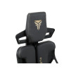 Fotel obrotowy gamingowy - czarny FB42-FX