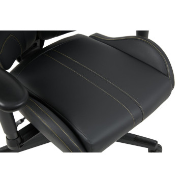 Fotel obrotowy gamingowy - czarny FB42-FX