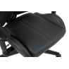 Fotel obrotowy gamingowy - czarny FB42-FX