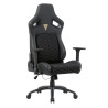 Fotel obrotowy gamingowy - czarny FB43-FX