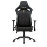 Fotel obrotowy gamingowy - czarny FB43-FX