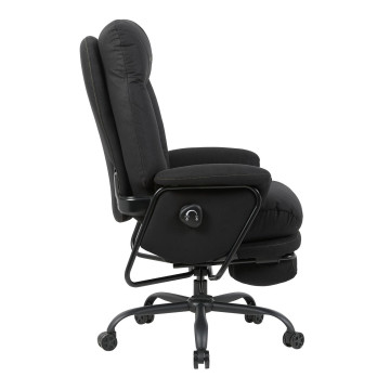 Fotel obrotowy gamingowy - czarny FB44-FX