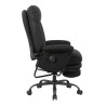 Fotel obrotowy gamingowy - czarny FB44-FX