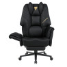 Fotel obrotowy gamingowy - czarny FB45-FX