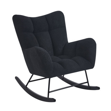 Fotel bujany Teddy (czarny) FR4-FX