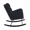 Fotel bujany Teddy (czarny) FR4-FX
