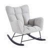 Fotel bujany Teddy - Quelle 83 szary FR4-FX