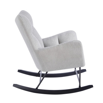 Fotel bujany Teddy - Quelle 83 szary FR4-FX