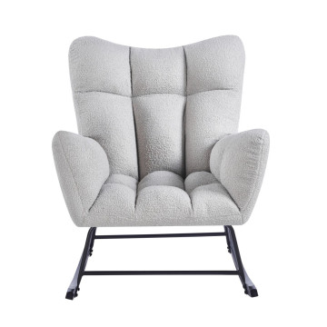 Fotel bujany Teddy - Quelle 83 szary FR4-FX