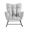 Fotel bujany Teddy - Quelle 83 szary FR4-FX