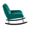 Fotel bujany velvet (zielony) FR5-FX