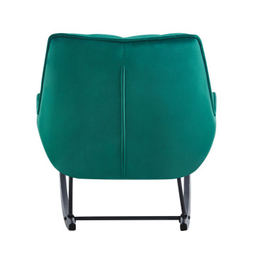 Fotel bujany velvet (zielony) FR5-FX