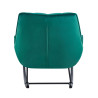 Fotel bujany velvet (zielony) FR5-FX