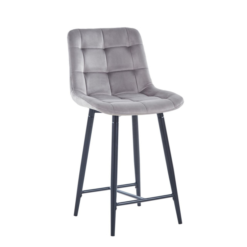 Hoker velvet - Riviera 91 szary H1-FX (B)