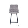 Hoker velvet - Riviera 91 szary H1-FX (B)