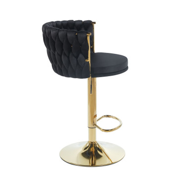 Hoker velvet - Riviera 100 czarny H4-FX