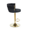 Hoker velvet - Riviera 100 czarny H4-FX