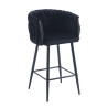 Hoker velvet - Riviera 100 czarny H7-FX (B)