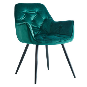 Krzesło velvet (zielone) HF-058