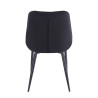 Krzesło velvet - Riviera 100 czarne J262-1 (B)