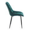Krzesło velvet - Riviera 38 zielone J262-1 (B)