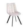 Krzesło velvet - Riviera 06 beżowe J265