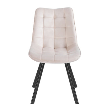 Krzesło velvet - Riviera 06 beżowe J265