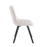Krzesło velvet - Riviera 06 beżowe J265