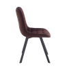 Krzesło velvet - Riviera 28 brązowe J265