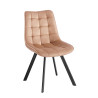 Krzesło velvet - Riviera 24 cappuccino J265