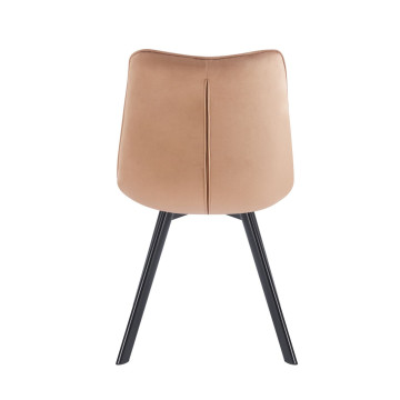 Krzesło velvet - Riviera 24 cappuccino J265