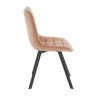 Krzesło velvet - Riviera 24 cappuccino J265