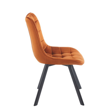 Krzesło velvet (cynamonowe) J265