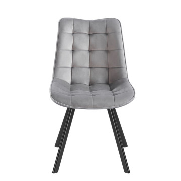 Krzesło velvet - Riviera 91 szare J265