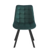 Krzesło velvet - Riviera 38 zielone J265
