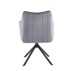 Krzesło velvet (szare) K10-FX