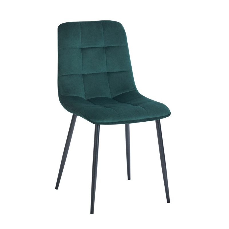 Krzesło velvet - Riviera 38 zielone K11-FX