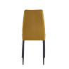 Krzesło velvet (curry) K12-FX