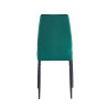 Krzesło velvet (zielone) K12-FX