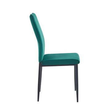 Krzesło velvet (zielone) K12-FX