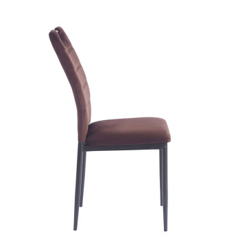 PRZEDSPRZEDAŻ -15% do 16.06 ! Krzesło velvet - Riviera 28 brązowe K13-FX