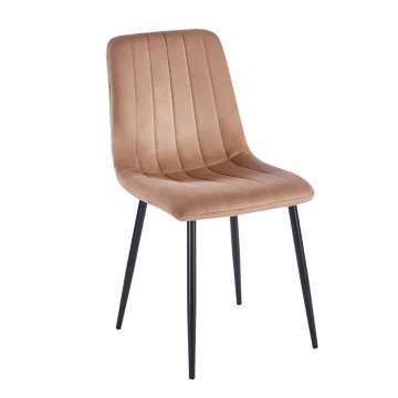 Krzesło velvet - Riviera 24 cappuccino K17-FX