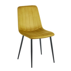 Krzesło velvet (curry) K17-FX