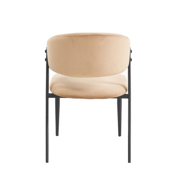 Krzesło cappuccino velvet Riviera 24 K48-FX