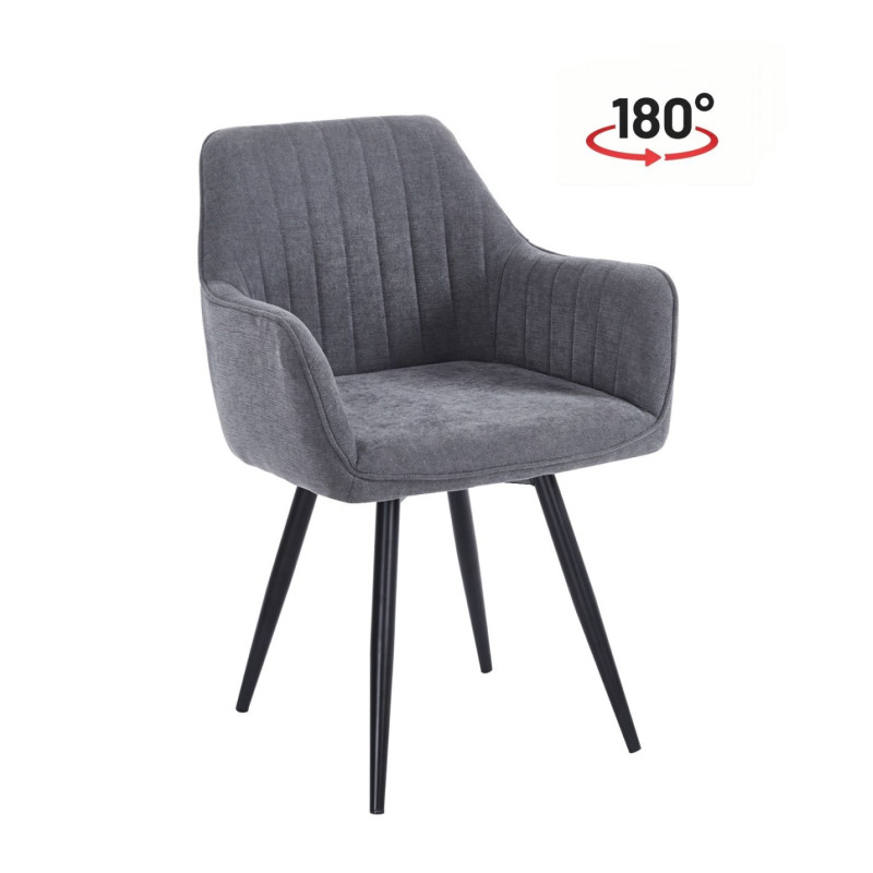 Krzesło ciemny szary Scala NW 97 K18-FX